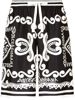 Dolce & Gabbana Casual Shorts Dolce & Gabbana , Black , Heren - M,S