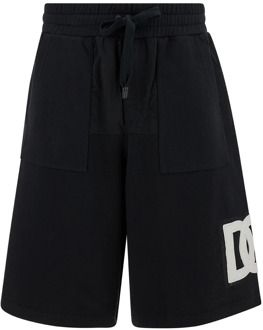 Dolce & Gabbana Casual Shorts Dolce & Gabbana , Black , Heren - Xl,L,M
