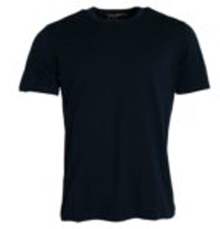 Dolce & Gabbana Crew Neck T-shirt Tsh86521 Donkerblauw - EU 48