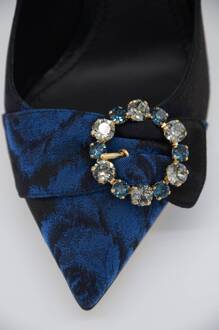 Dolce & Gabbana Dames Jewel Stiletto Zwart