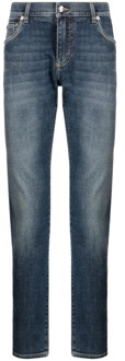 Dolce & Gabbana Designer Jeans voor Heren Dolce & Gabbana , Blue , Heren - 2Xl,Xl,S,3Xl