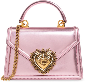 Dolce & Gabbana Devotion Kleine schoudertas Dolce & Gabbana , Pink , Dames - ONE Size