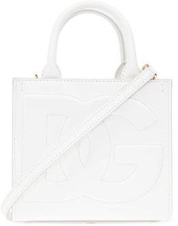 Dolce & Gabbana DG Daily Mini schoudertas Dolce & Gabbana , White , Dames - ONE Size
