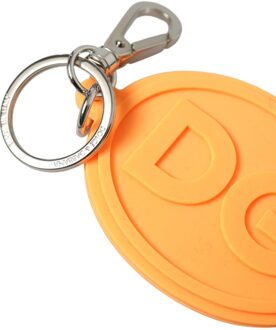 Dolce & Gabbana Dg Sleutelhanger Silicium Model - maat Oranje