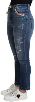 Dolce & Gabbana Dolce Gabbana Jeans Pan71561 Slim Fit Middelblauw - EU 36 / UK 8