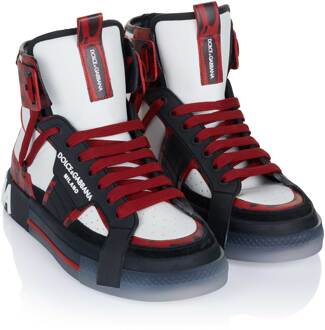 Dolce & Gabbana Dolce & Gabbana-schoenen Wit/Rood - 42.5 EU/IT