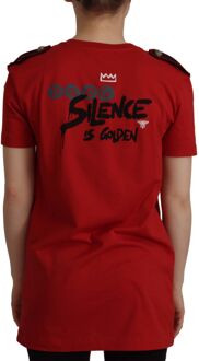 Dolce & Gabbana Dolce Gabbana Tsh7845 Rode Graphic Tee - maat Rood
