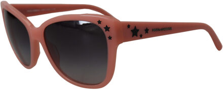 Dolce & Gabbana Elegante Roze Gradiënt Dames Zonnebril - One Size