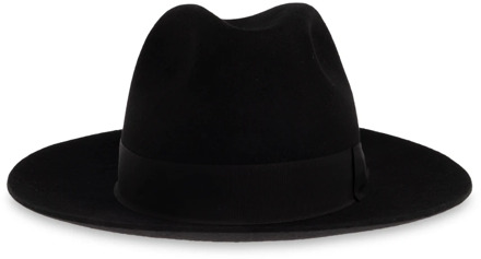 Dolce & Gabbana Fedora hoed Dolce & Gabbana , Black , Dames - 58 Cm,57 CM