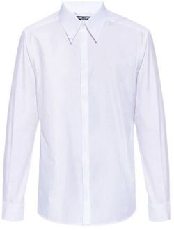 Dolce & Gabbana Formal Shirts Dolce & Gabbana , White , Heren - Xl,L,M