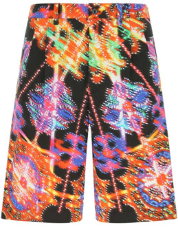 Dolce & Gabbana Gedrukte Bermuda Shorts Dolce & Gabbana , Multicolor , Heren