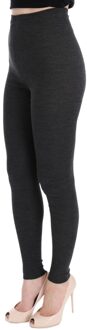 Dolce & Gabbana Geribbelde gebreide leggings - maat Grijs