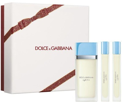 Dolce & Gabbana Geschenkset Dolce & Gabbana Light Blue EDT Gift Set 50 ml + 10 ml + 10 ml