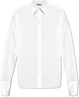 Dolce & Gabbana Gestreept overhemd Dolce & Gabbana , White , Heren - 2Xl,Xl