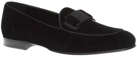 Dolce & Gabbana Gg fluwelen loafers - maat Zwart