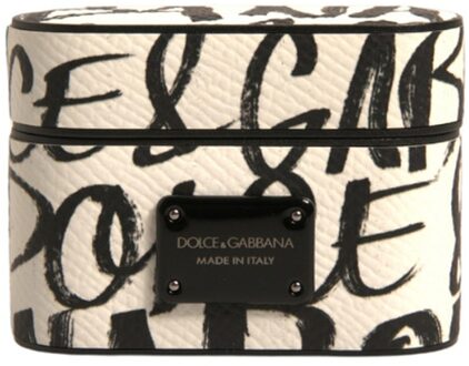 Dolce & Gabbana Graffiti Print Sieradendoos Wit
