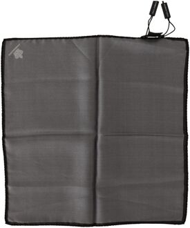 Dolce & Gabbana Gray 100% Silk Square heren grijs 100% zijde vierkante heren zakdoek - One Size