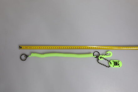 Dolce & Gabbana Groene Veerkrachtige Sleutelhanger DG Logo Mannen Sleutelhanger Keyring