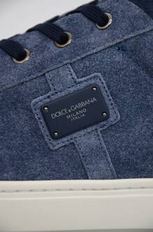 Dolce & Gabbana Heren Low-top Sneakers - maat Navy