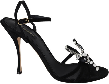 Dolce & Gabbana High Heel Sandals Dolce & Gabbana , Black , Dames - 40 EU