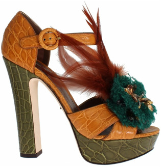 Dolce & Gabbana High Heel Sandals Dolce & Gabbana , Multicolor , Dames - 37 Eu,36 Eu,38 Eu,38 1/2 EU