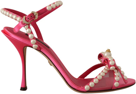 Dolce & Gabbana High Heel Sandals Dolce & Gabbana , Pink , Dames - 35 1/2 EU