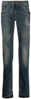Dolce & Gabbana Indigo Skinny Jeans Dolce & Gabbana , Blue , Heren - 2XL