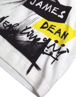 Dolce & Gabbana James Dean Royal Crown T-shirt Wit