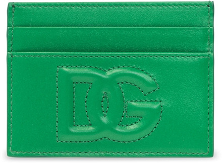 Dolce & Gabbana Kaarthouder Dolce & Gabbana , Green , Dames - ONE Size