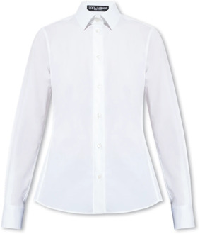 Dolce & Gabbana Katoenen shirt Dolce & Gabbana , White , Dames - M,S,Xs,3Xs