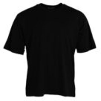 Dolce & Gabbana Katoenen T-shirt Tsh86532 - maat EU 54 Zwart