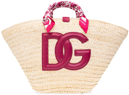 Dolce & Gabbana ‘Kendra’ shopper tas Dolce & Gabbana , Beige , Dames - ONE Size
