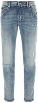 Dolce & Gabbana Klassieke Jeans Dolce & Gabbana , Blue , Heren - XL