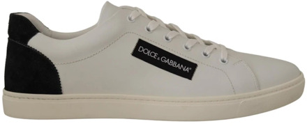 Dolce & Gabbana Klassieke Lage Sneakers Dolce & Gabbana , White , Heren - 39 1/2 EU