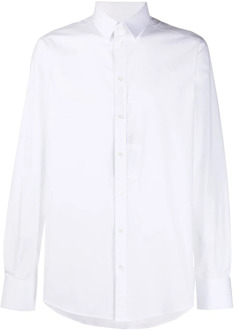 Dolce & Gabbana Klassieke Witte Overhemd Dolce & Gabbana , White , Heren - Xl,L