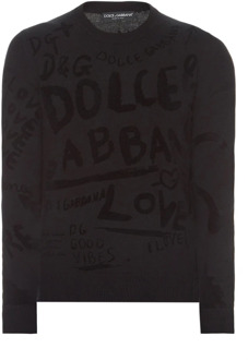 Dolce & Gabbana Knitwear Dolce & Gabbana , Black , Heren - Xl,L