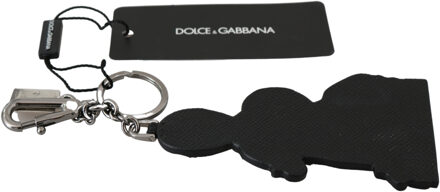 Dolce & Gabbana Leather Dominico Stefano #dgfamily Logo Badge Dames Keychain Veelkleurig - One Size