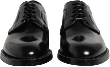 Dolce & Gabbana Leren Oxford Herenformele Schoenen - maat Zwart