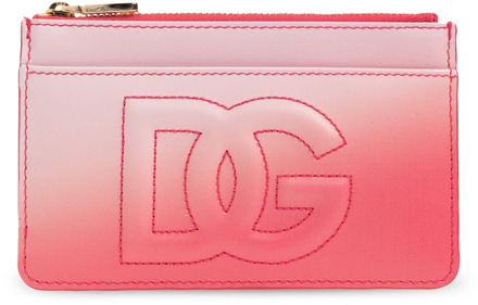 Dolce & Gabbana Leren portemonnee Dolce & Gabbana , Pink , Dames - ONE Size