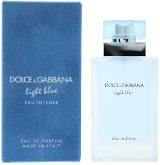Dolce & Gabbana Light Blue Eau Intense Eau de Parfum 25ml Spray voor Haar - One Size
