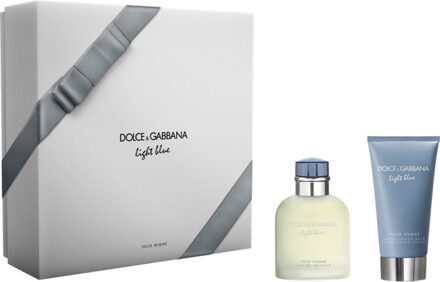 Dolce & Gabbana Light Blue EDT 75 ml + 75ml Aftershave Balm - Giftset