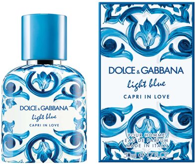 Dolce & Gabbana Light Blue Pour Homme Capri In Love Eau de Parfum 50ml