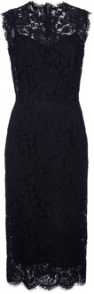 Dolce & Gabbana Midi Dresses Dolce & Gabbana , Black , Dames - M,Xs