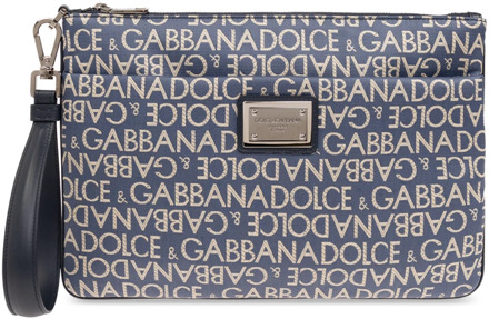 Dolce & Gabbana Monogram handtas Dolce & Gabbana , Blue , Heren - ONE Size