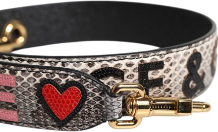 Dolce & Gabbana Multicolor DG AMORE Patch Bag Schouderband Veelkleurig