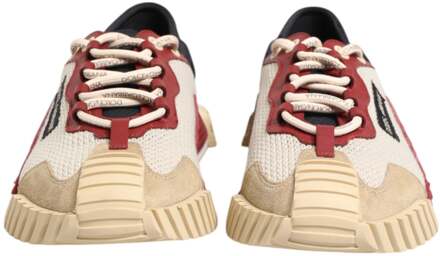 Dolce & Gabbana Multicolor Low Top NS1 Heren Sneakers Schoenen Veelkleurig - EU 45
