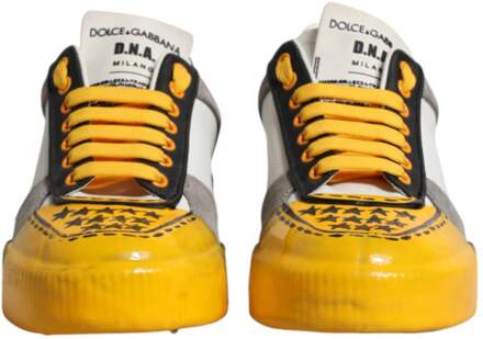 Dolce & Gabbana Multicolor MIAMI Lage Sneakerschoenen Veelkleurig - EU 40