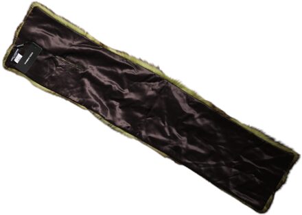 Dolce & Gabbana Multikleur Bont Sjaal Nek Wikkel Cover Kraag Sjaal - maat Veelkleurig