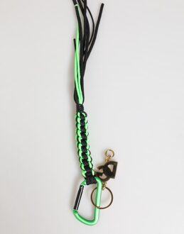 Dolce & Gabbana Multikleur Polyester Tape Touw DG Logo Sleutelhanger Sleutelring Veelkleurig - One Size