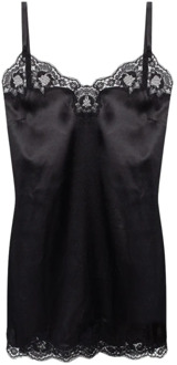 Dolce & Gabbana Nachthemd Dolce & Gabbana , Black , Dames - Xl,L